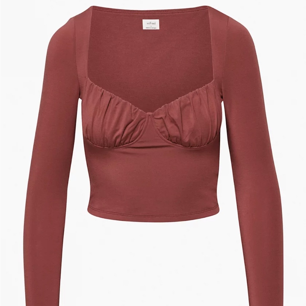 NWT Aritzia Wilfred Kristin long sleeve top
